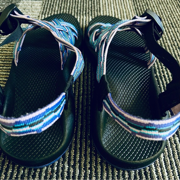 Chaco Danube Purple ZX/2 CLASSIC Dual Strap Hiking Classic Sandals size 10 EU 41 - Picture 6 of 11
